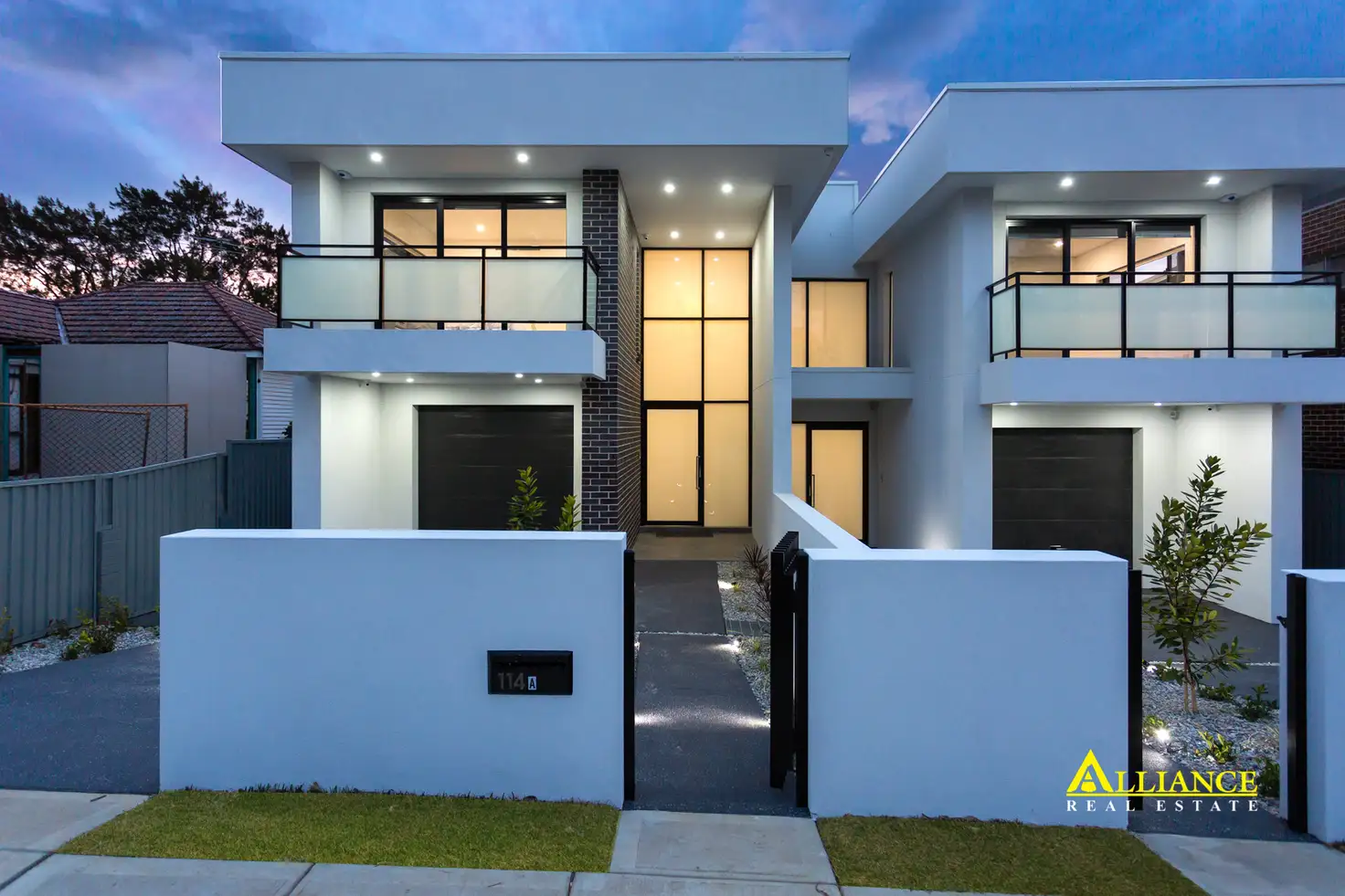 Main view of Homely semi-detached listing, 114a Lambeth Street, Panania NSW 2213