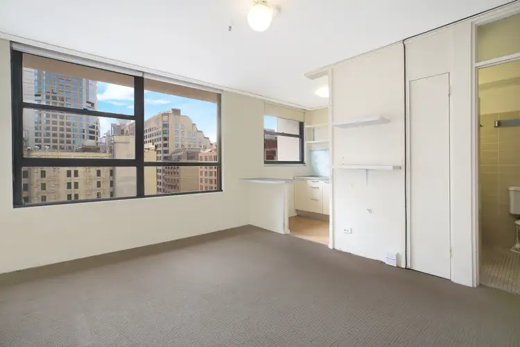 Main view of Homely studio listing, 162/27 Park Street, Sydney NSW 2000