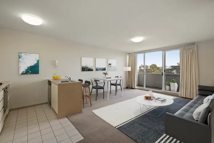 Second view of Homely apartment listing, 402/60 Speakmen Street, Kensington VIC 3031