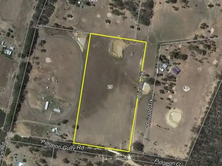 Third view of Homely land listing, 25 Pidgeon Gully Road, Maryborough VIC 3465