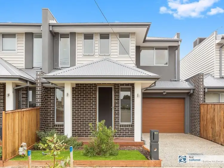 Main view of Homely townhouse listing, 65 Hammond Street, Altona VIC 3018