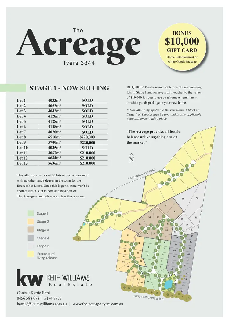 Second view of Homely land listing, LOT 12 The Acreage, Tyers VIC 3844