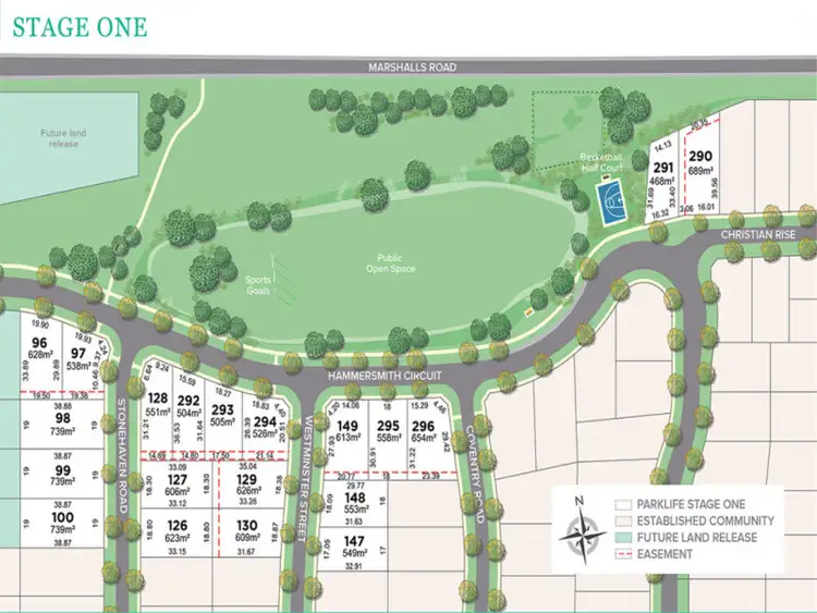 Main view of Homely land listing, LOT 97 Hammersmith Circuit, Traralgon VIC 3844