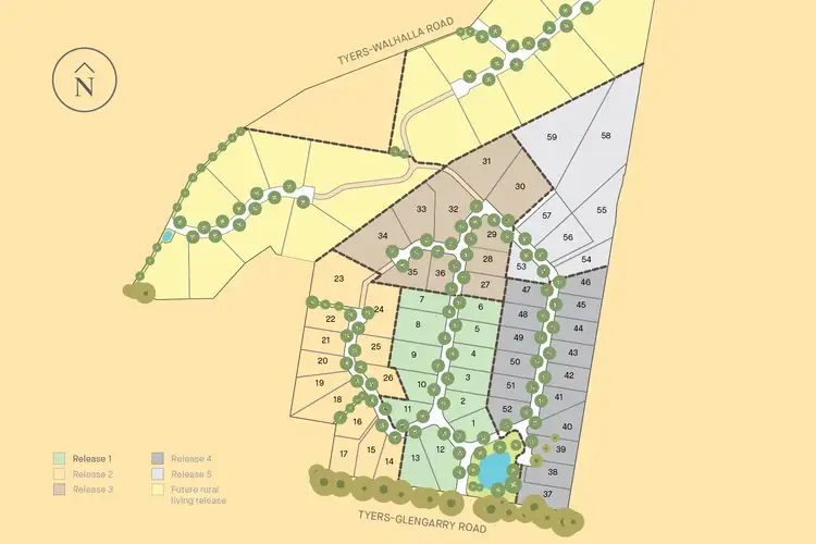 Third view of Homely land listing, LOT 02 The Acreage, Tyers VIC 3844