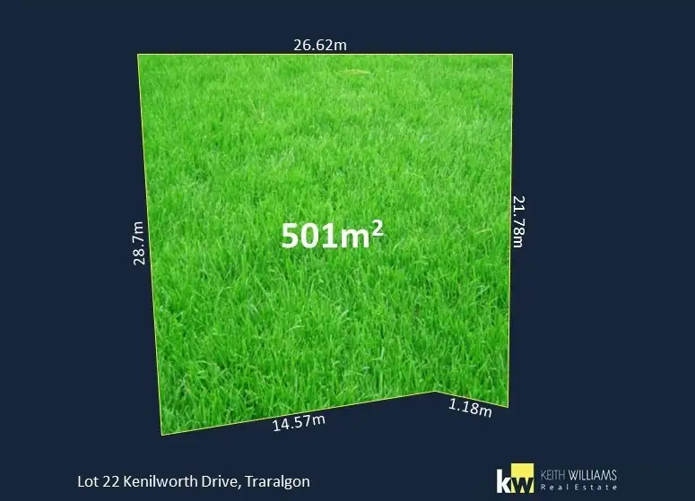 Main view of Homely land listing, 13 Kenilworth Drive, Traralgon VIC 3844