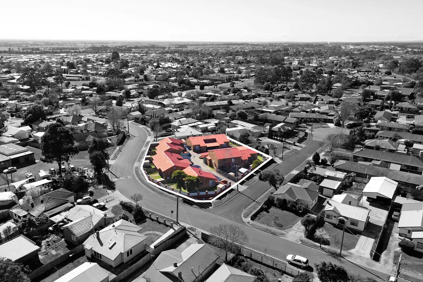 Main view of Homely block of units listing, 1-10/12 Cumberland Street, Traralgon VIC 3844