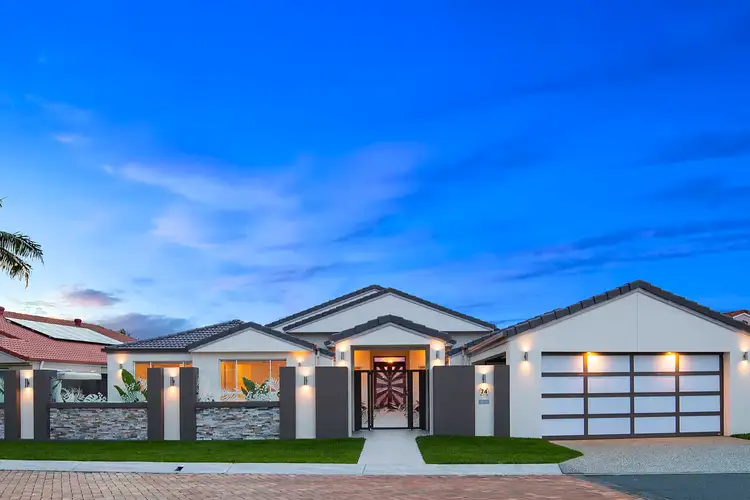 Main view of Homely house listing, 74 Port Jackson Boulevard, Clear Island Waters QLD 4226