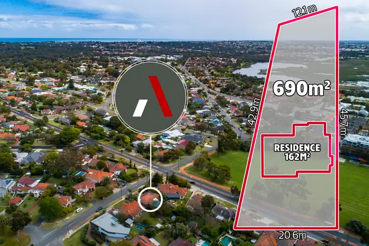 Main view of Homely house listing, 22 Crosby Street, Floreat WA 6014