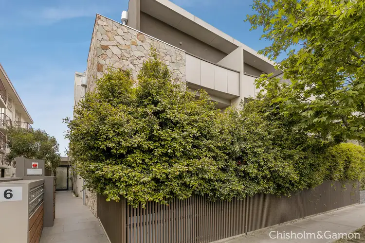 Second view of Homely apartment listing, 11/6 Pine Avenue, Elwood VIC 3184