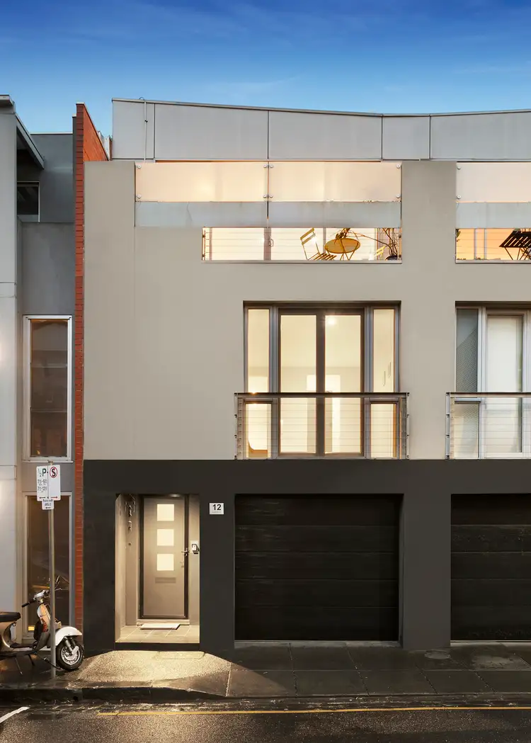 Main view of Homely townhouse listing, 12 Glass Street, North Melbourne VIC 3051