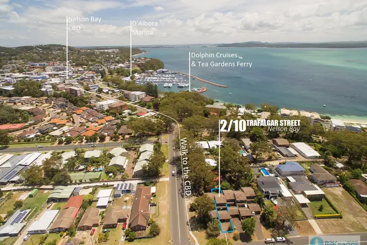 Third view of Homely townhouse listing, 2/10 Trafalgar Street, Nelson Bay NSW 2315