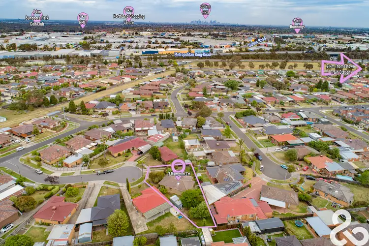 Second view of Homely house listing, 3 Hampton Court, Thomastown VIC 3074