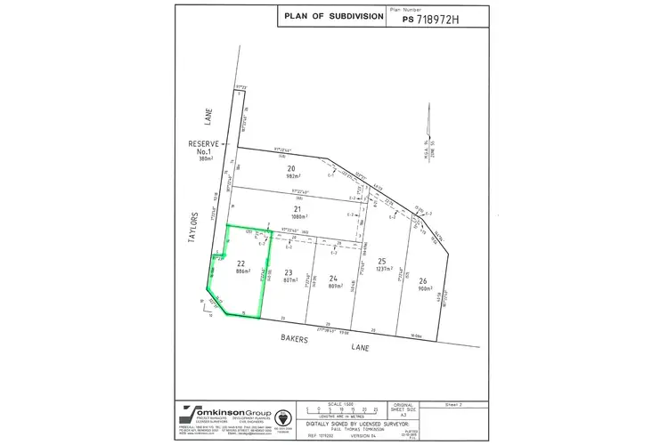 Third view of Homely land listing, LOT 22 Bakers Lane, Strathfieldsaye VIC 3551