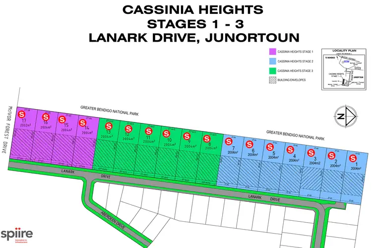 Main view of Homely land listing, LOT 1-17 Cassinia (formerly Lanark) Drive, Junortoun VIC 3551