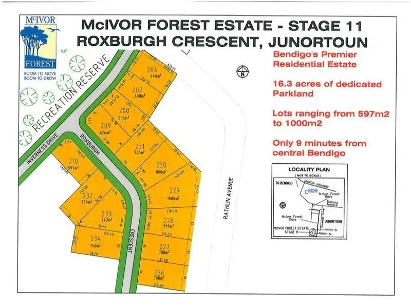 Main view of Homely land listing, 206-210 Inverness Drive - Stage 11A, Junortoun VIC 3551