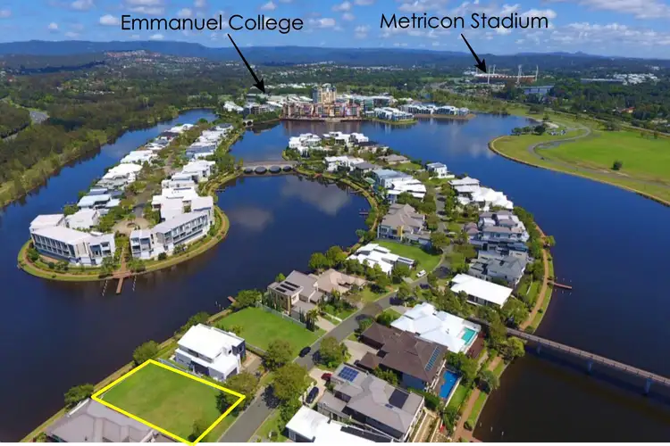 Main view of Homely land listing, 5070 Emerald Island Drive, Carrara QLD 4211