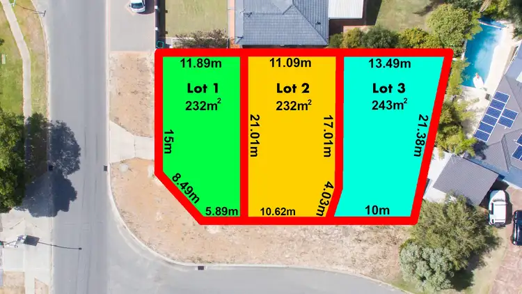 Main view of Homely land listing, LOT 1, 7 Littorina Avenue, Heathridge WA 6027