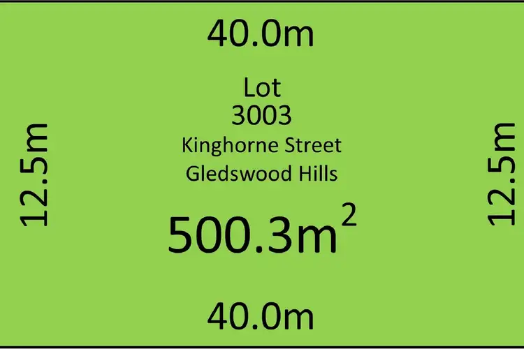Main view of Homely land listing, LOT 3003, 7 Kinghorne Street, Gledswood Hills NSW 2557