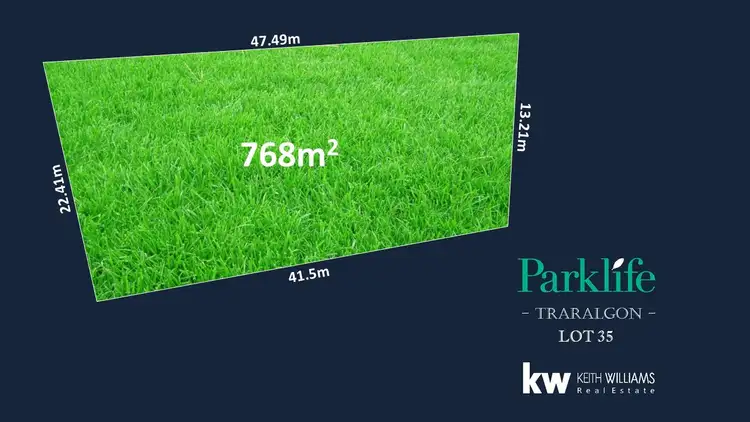 Second view of Homely land listing, LOT 35 PARKLIFE TRARALGON STAGE 3, Traralgon VIC 3844