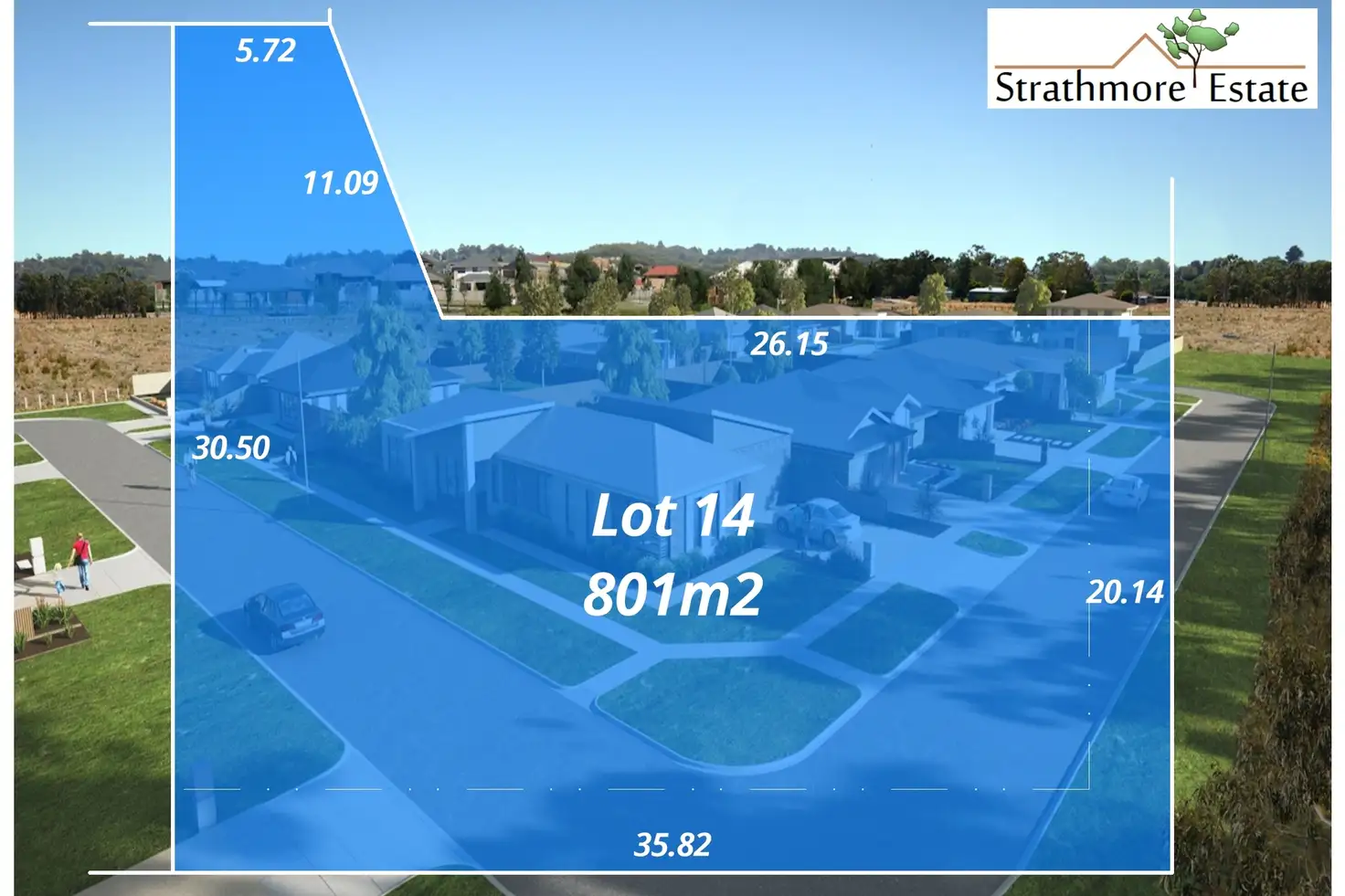 Main view of Homely land listing, Lot 14 Strathmore Court, Strathfieldsaye VIC 3551