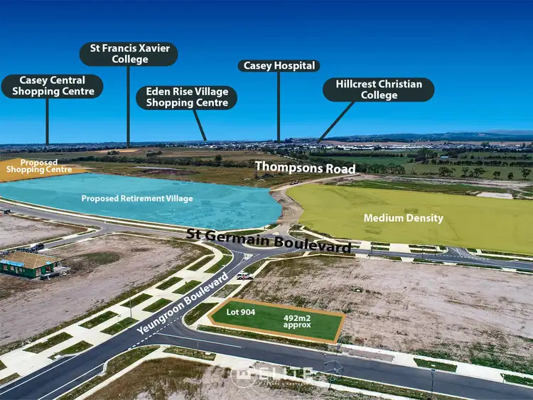 LOT 904, 67 Yeungroon Boulevard, Clyde North VIC 3978