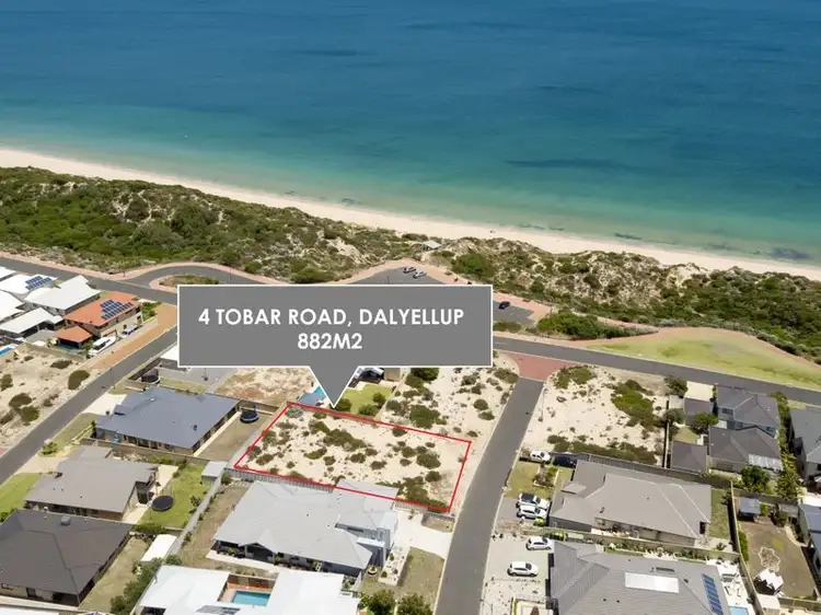 Main view of Homely land listing, 4 Tobar Road, Dalyellup WA 6230