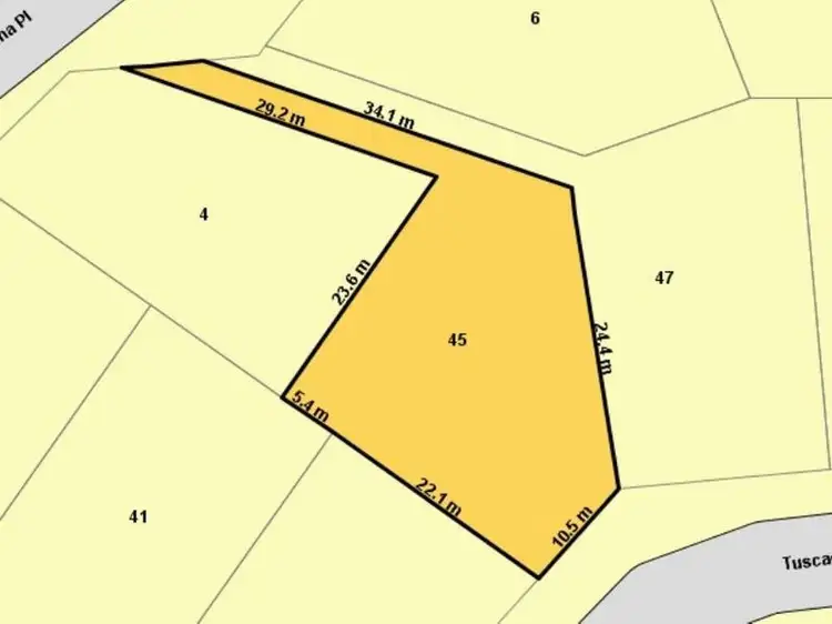 Third view of Homely land listing, 45 Tuscany Green, Binningup WA 6233