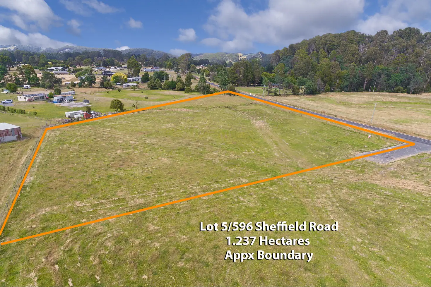 Main view of Homely land listing, LOT 5, 597 Sheffield Road, Acacia Hills TAS 7306