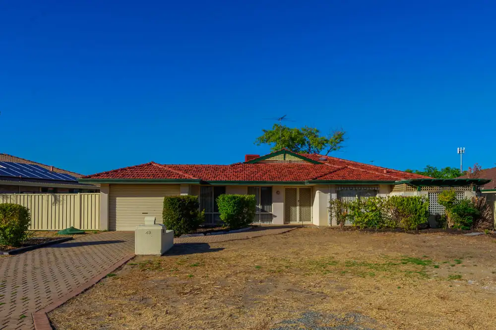 Main view of Homely house listing, 48 Fairway Crescent, Meadow Springs WA 6210