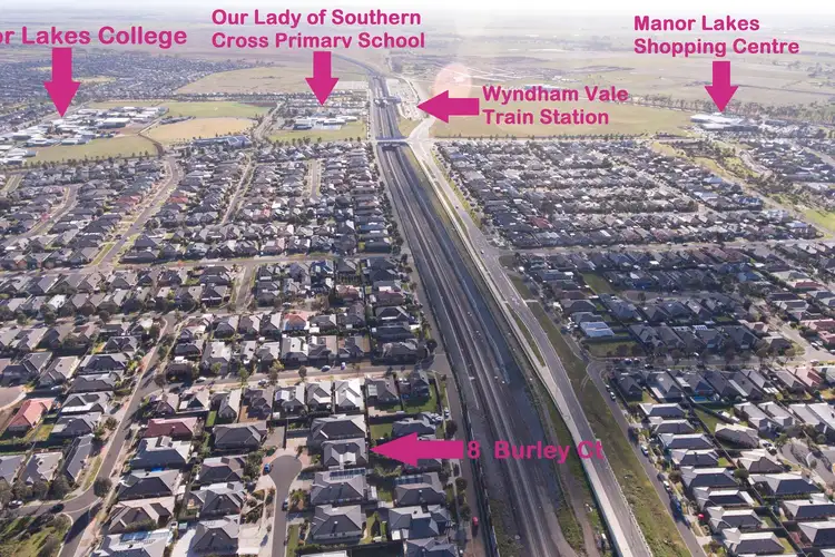 Third view of Homely house listing, 8 Burley Court, Manor Lakes VIC 3024