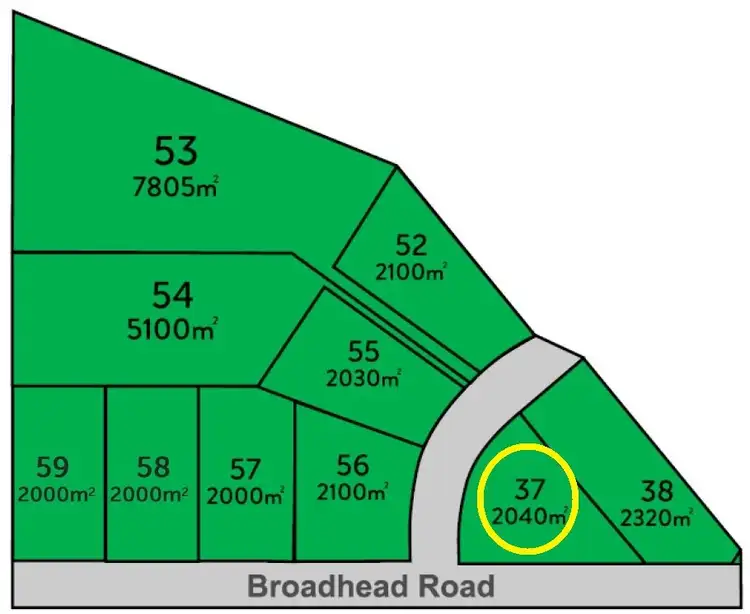 Second view of Homely land listing, LOT 37 Broadhead Road, Mudgee NSW 2850