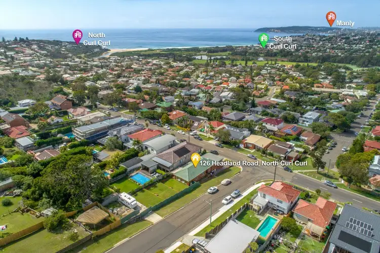 Main view of Homely house listing, 126 Headland Road, North Curl Curl NSW 2099