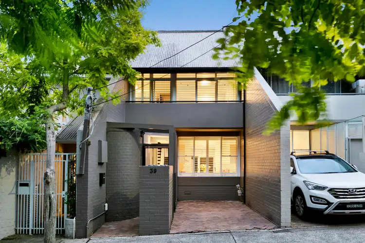 Main view of Homely terrace listing, 39 Cameron Street, Edgecliff NSW 2027