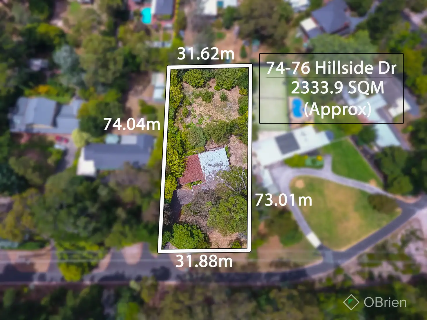 Main view of Homely house listing, 74-76 Hillside Drive, Croydon VIC 3136