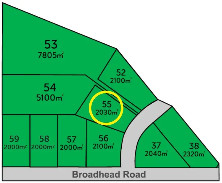 Third view of Homely land listing, LOT 55 Broadview Road, Mudgee NSW 2850