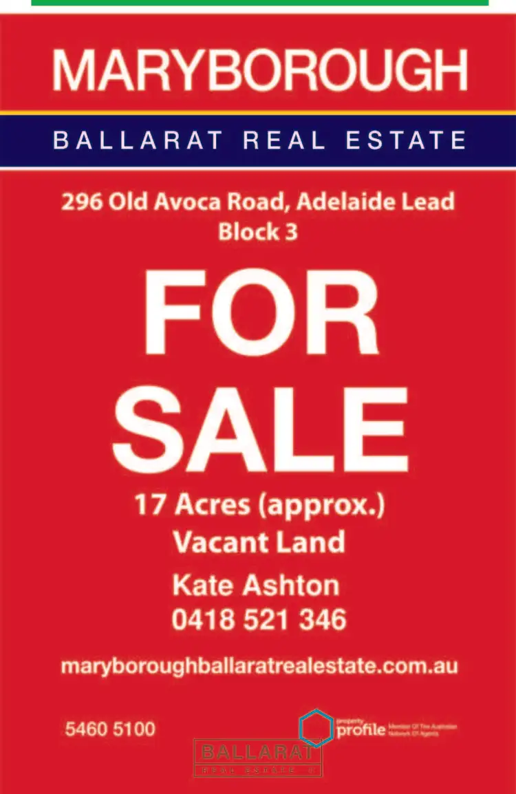 Seventh view of Homely land listing, 296 Block 3 Ca 19 Old Avoca Road Adelaide Lead, Maryborough VIC 3465