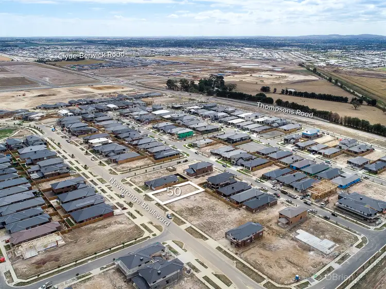 Third view of Homely land listing, 50 Newgrange Boulevard, Clyde North VIC 3978