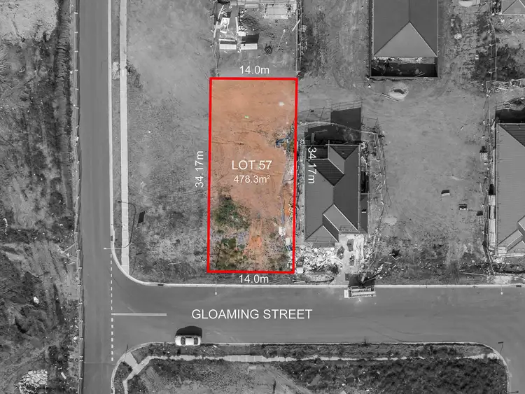 Main view of Homely land listing, LOT 57, 27 Gloaming Street, Box Hill NSW 2765