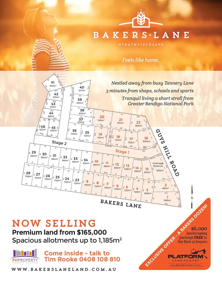Second view of Homely land listing, LOT 41 Bakers Lane, Strathfieldsaye VIC 3551