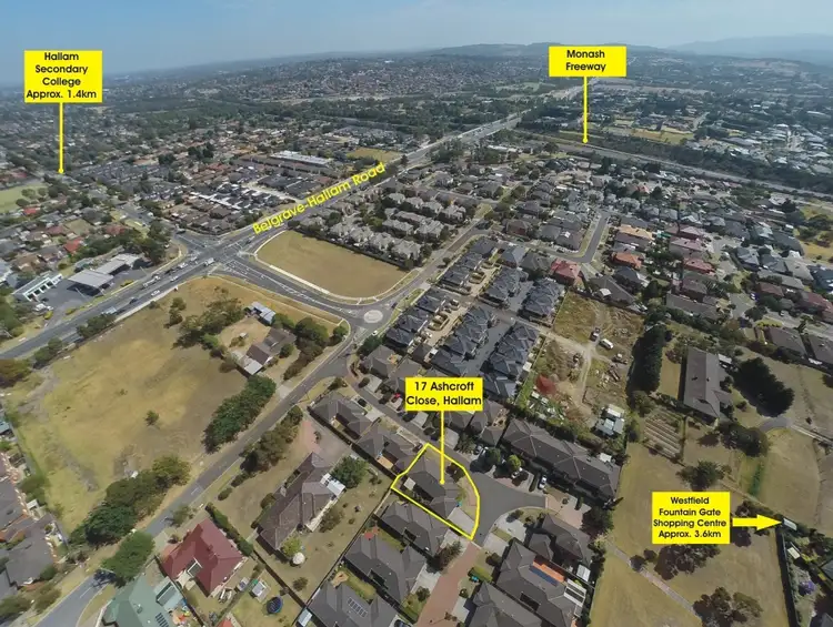 Second view of Homely house listing, 17 Ashcroft Close, Hallam VIC 3803