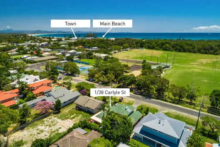 Main view of Homely townhouse listing, 1/38 Carlyle Street, Byron Bay NSW 2481