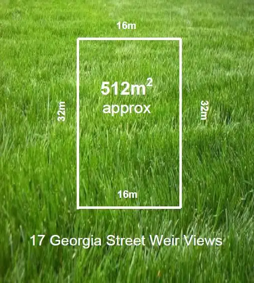 Main view of Homely land listing, 17 Georgia Street, Weir Views VIC 3338