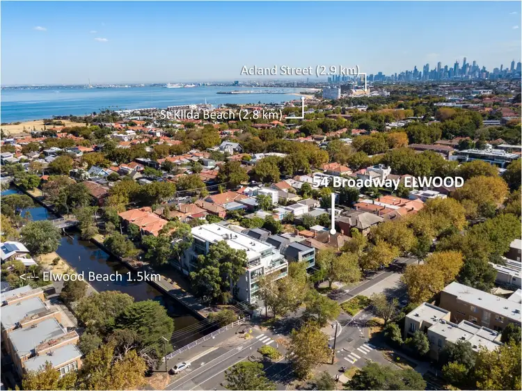 Second view of Homely house listing, 54 Broadway, Elwood VIC 3184