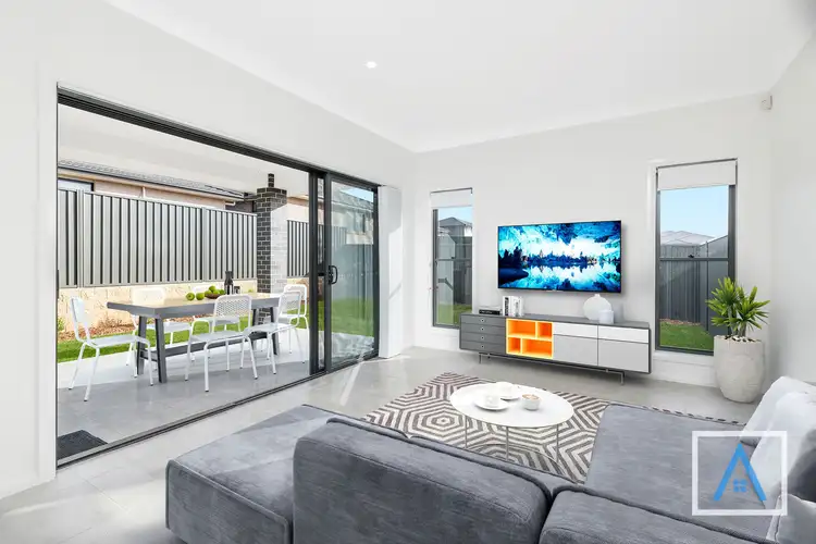 Second view of Homely semi-detached listing, 3a Rowan Street, Oran Park NSW 2570