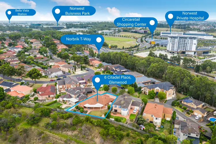 Second view of Homely house listing, 6 Citadel Place, Glenwood NSW 2768
