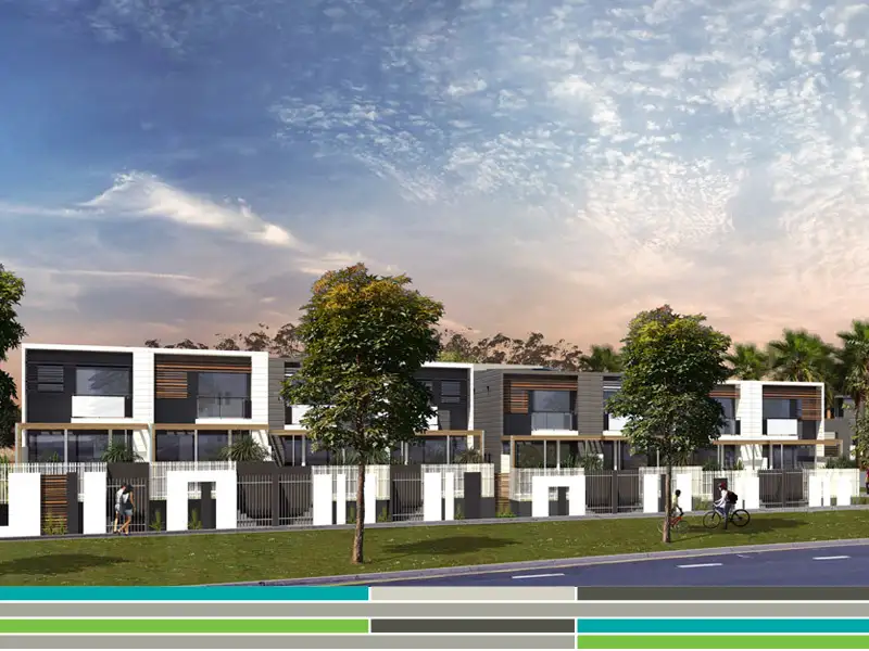 Main view of Homely townhouse listing, 77 The Gardenway, Robina QLD 4226