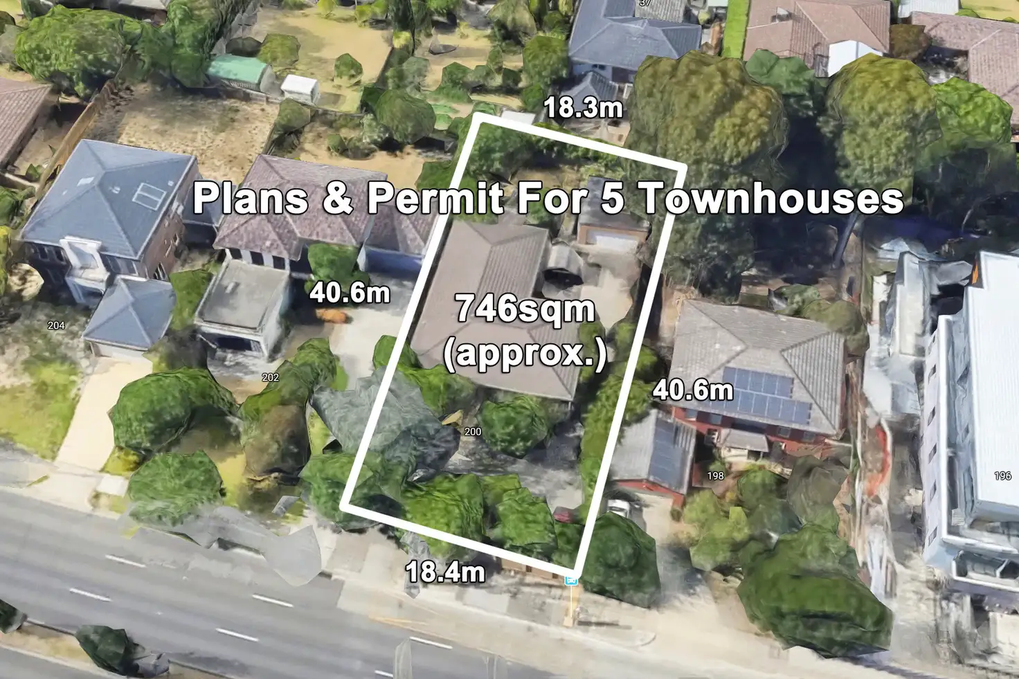 Main view of Homely house listing, 200 Manningham Road, Bulleen VIC 3105