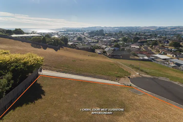 Main view of Homely land listing, 1 Cheryl Court, West Ulverstone TAS 7315