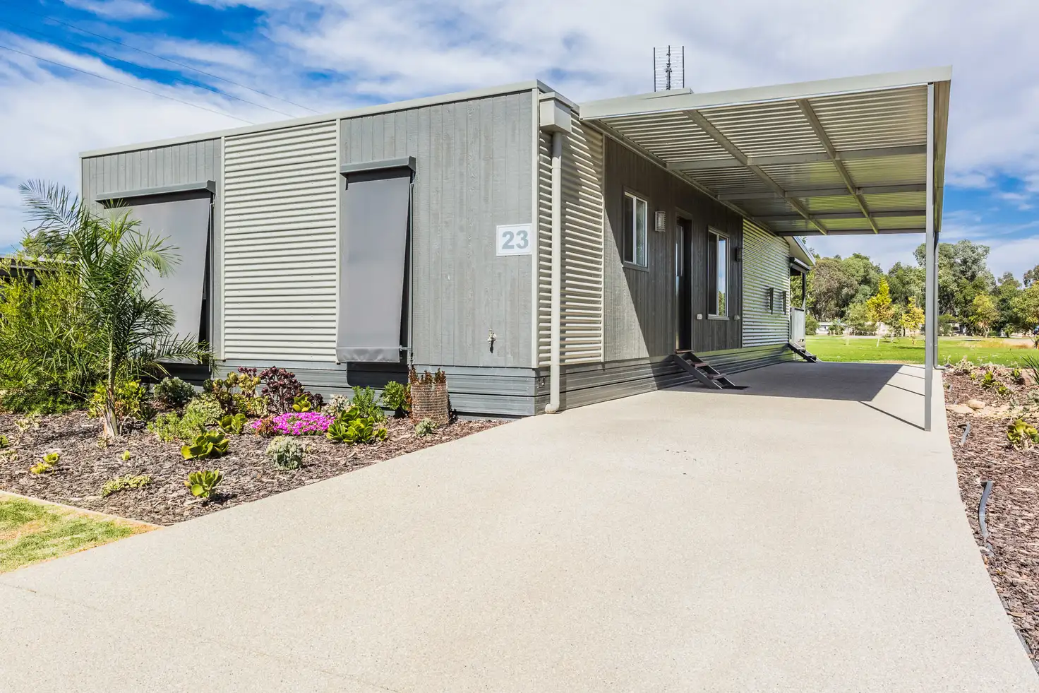 Main view of Homely villa listing, 23/96 Old Barmah Road, Moama NSW 2731