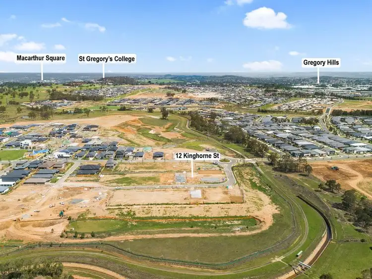 Third view of Homely land listing, 12 Kinghorne Street, Gledswood Hills NSW 2557